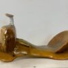 A wooden spoon sitting on top of a table.